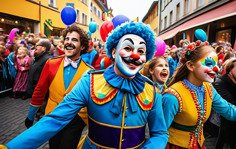 독일의 기념일과 전통 행사 - **Prompt 1: Enchanting German Christmas Market Evening**
    A bustling and magical German Christmas...