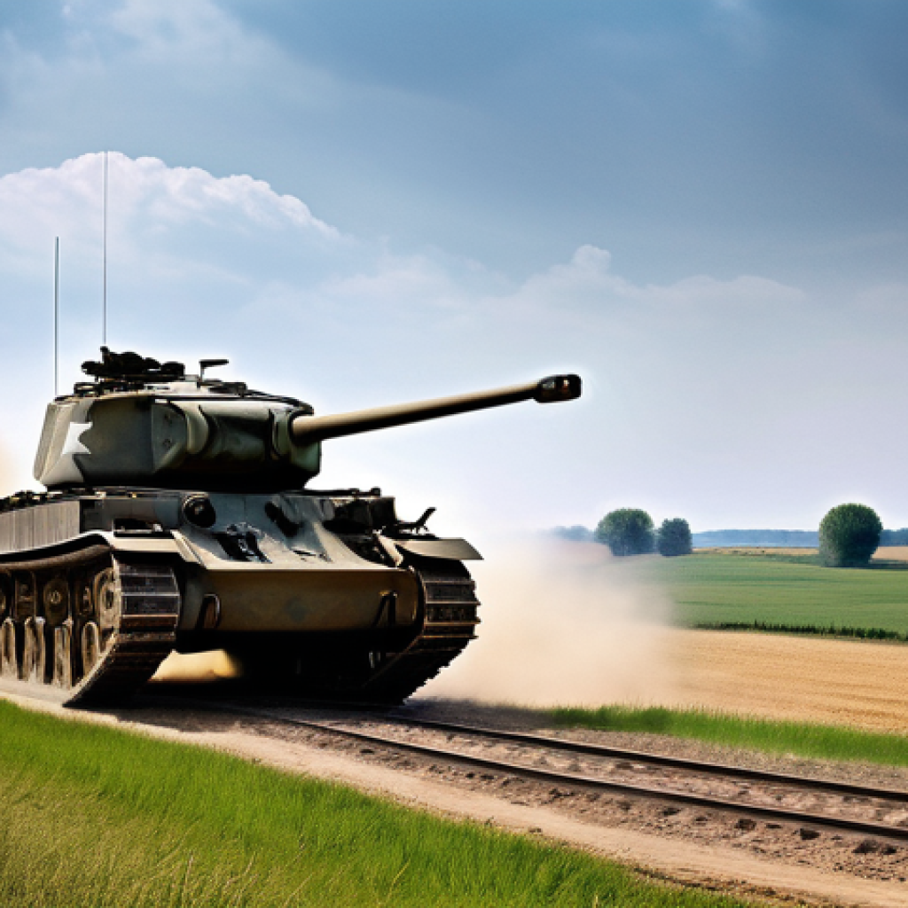 제2차 세계대전 독일 전황 - A dynamic, wide-angle shot depicting the initial stages of the German "Blitzkrieg" in early World Wa...