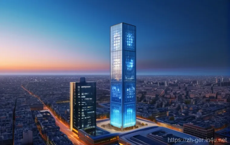 독일에서 휴대폰 개통하는 법 - **Vodafone**: A slightly shorter tower, emitting strong, balanced red signal waves concentrated arou... 독일에서 휴대폰 개통하는 법 - **Vodafone**: A slightly shorter tower, emitting strong, balanced red signal waves concentrated arou...