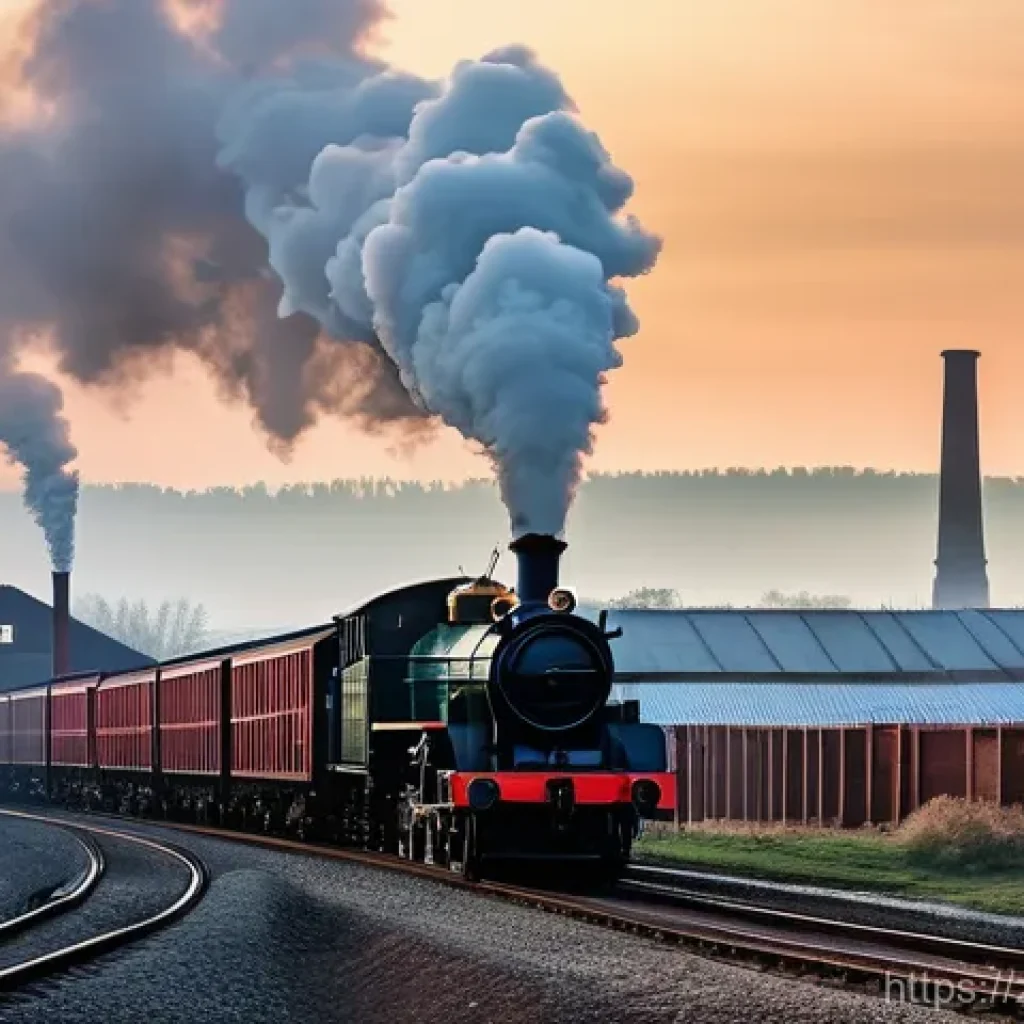 제1차 세계대전 독일 역할 - **Prompt: The Dawn of German Industrial Might**
A vibrant, panoramic view of a bustling early 20...