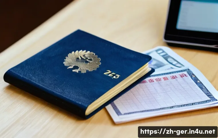 독일에서 환전하는 팁 - **Prompt:** A young East Asian woman, mid-20s, with a thoughtful expression, is seated at a well-org...